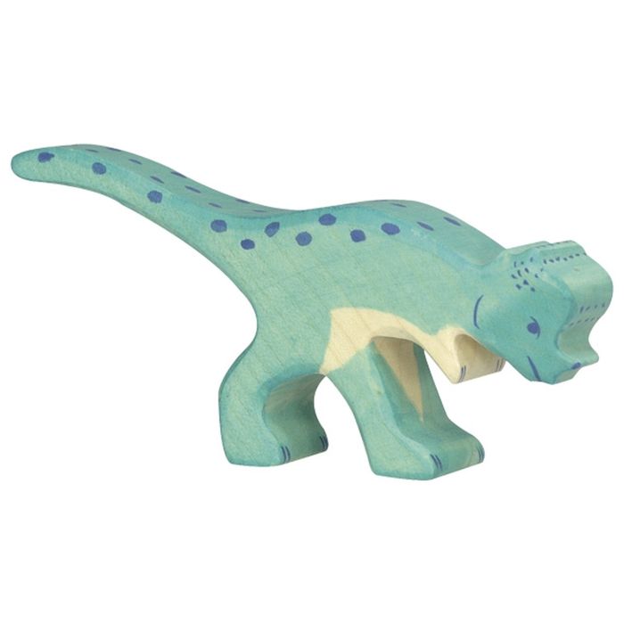 €9,95 Holztiger houten Pachycephalosaurus dinosaurus hout 14 cm