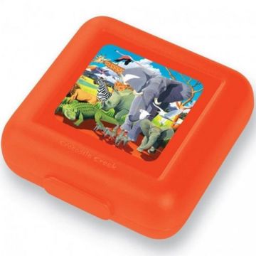 €7.89 Crocodile Creek broodtrommel Safari sandwich keeper